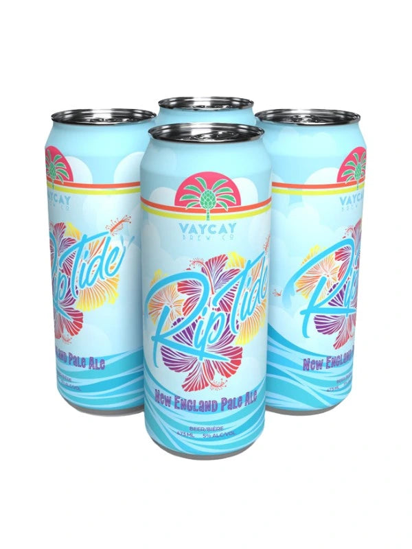 VAYCAY RIP TIDE NEW ENGLAND PALE ALE 473ML 4PK CAN