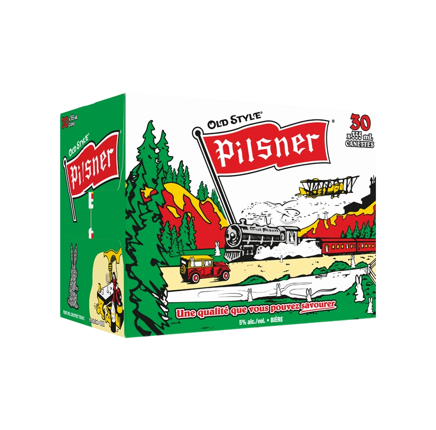 OLD STYLE PILSNER 355ML 30PK CAN