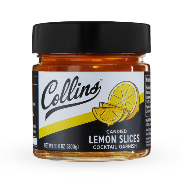 COLLINS CANDIED LEMON SLICES IN SYRUP 10.6OZ