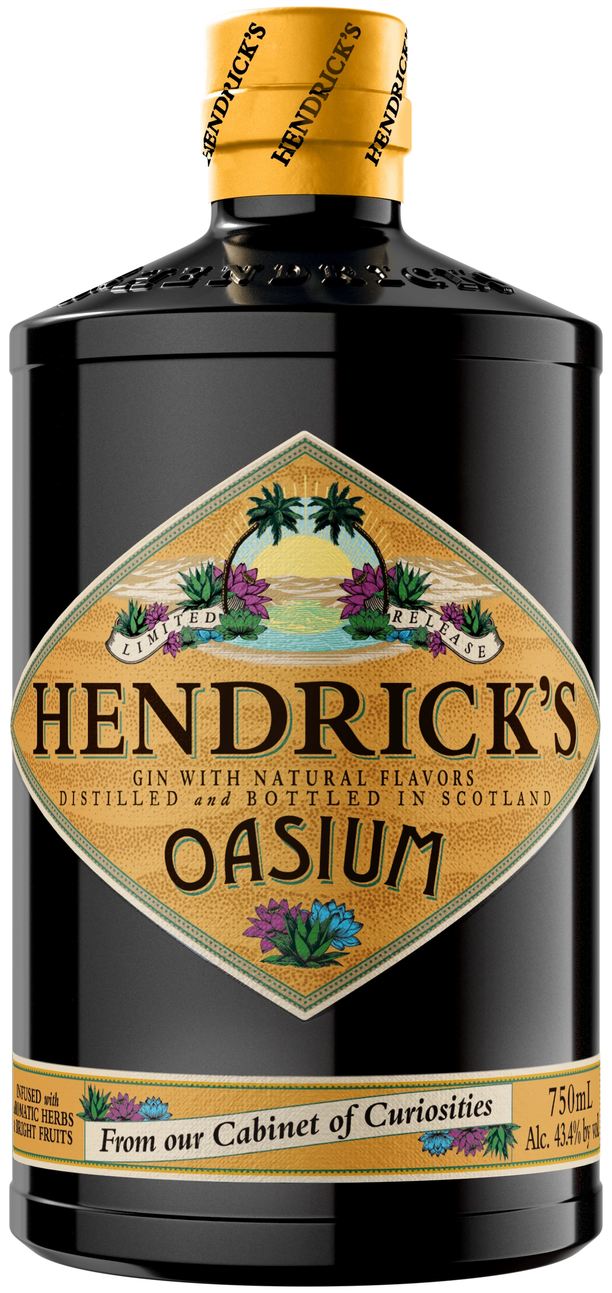 HENDRICKS OASIUM GIN 750ML