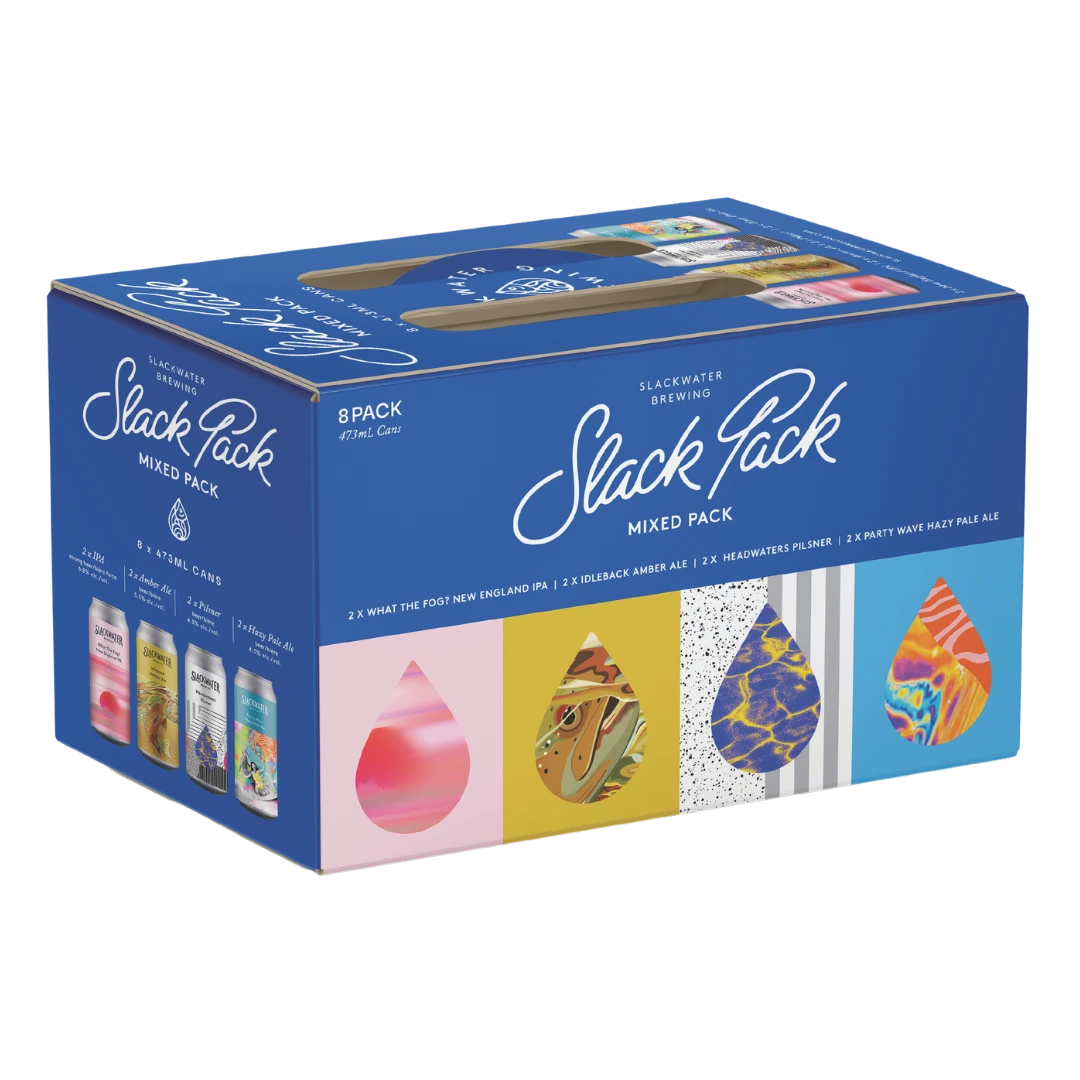 SLACKWATER SLACKPACK MIXED PACK 473ML 8PK CAN