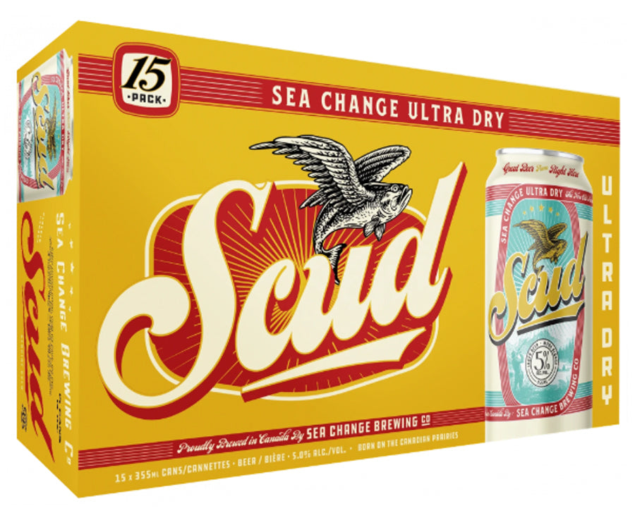 SEA CHANGE ULTRA DRY SCUD 355ML 15PK CAN