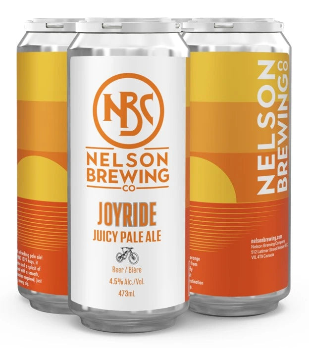 NELSON JOYRIDE JUICE PALE ALE 473ML 4PK CAN