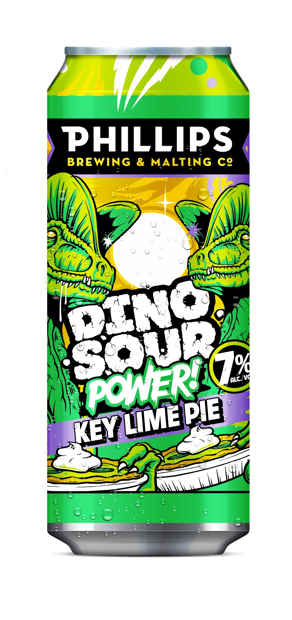 PHILLIPS DINOSOUR POWER KEY LIME PIE 473ML CAN