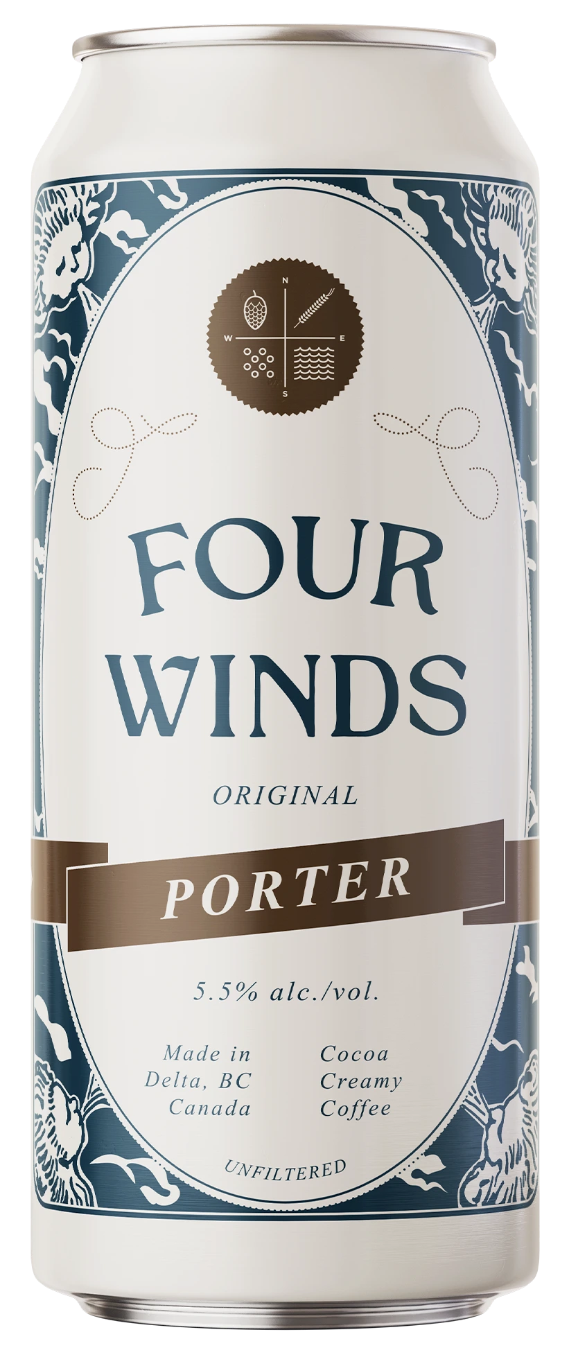 FOUR WINDS ORIGINAL PORTER 473ML 4PK CAN