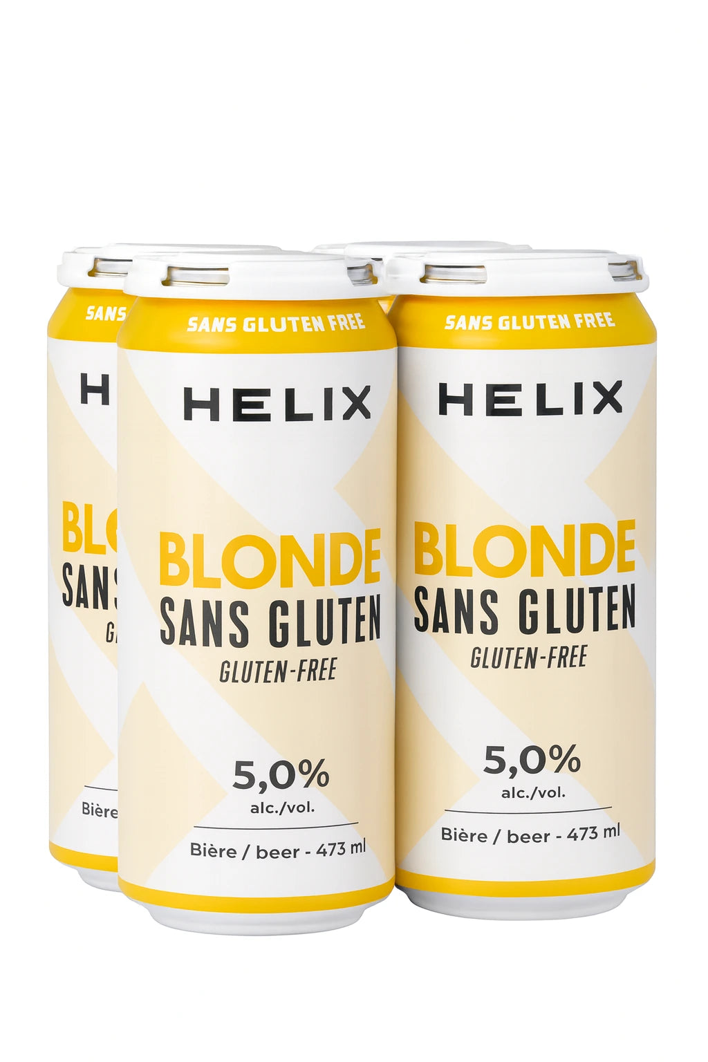HELIX GLUTEN FREE BELGIAN BLONDE 473ML 4PK CAN