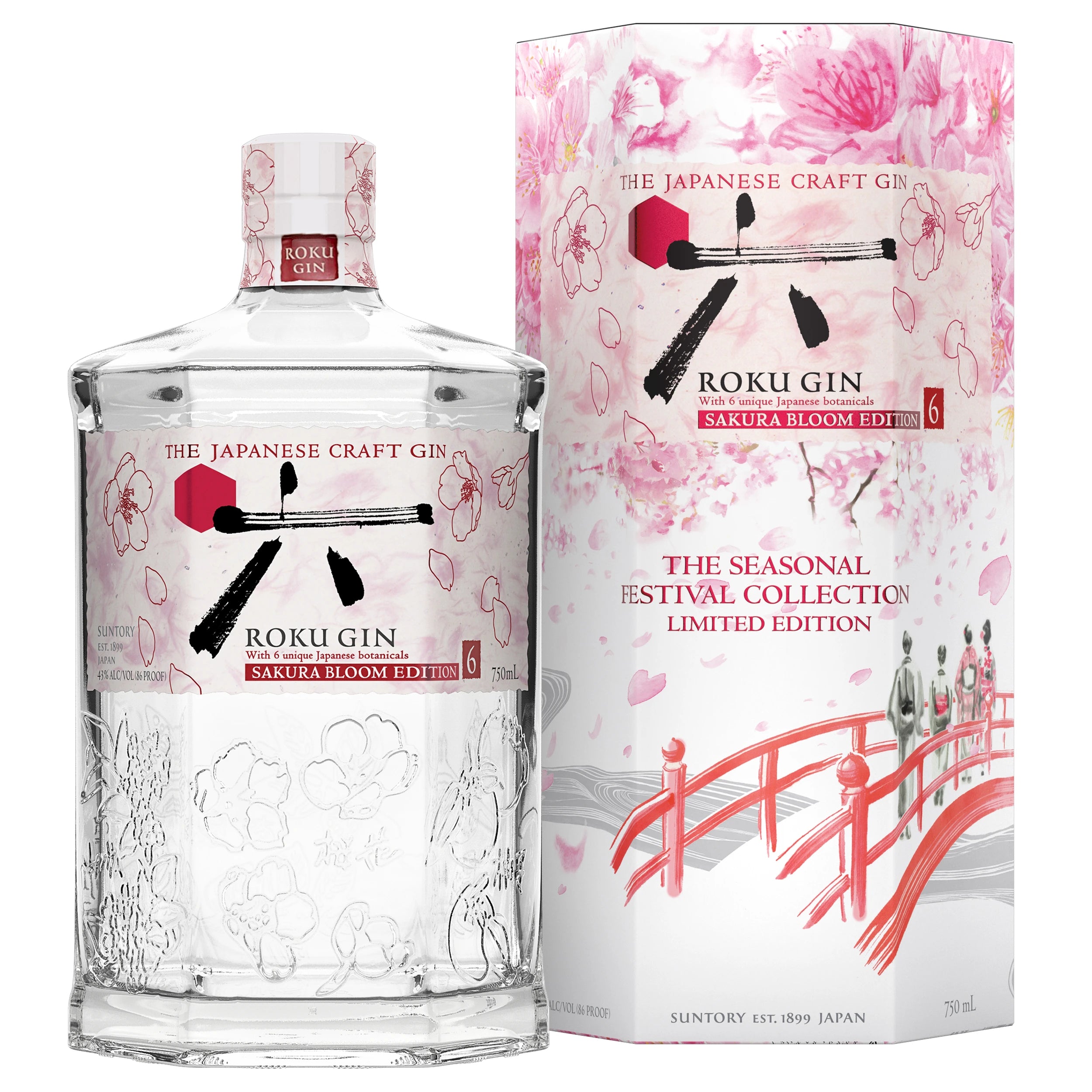 その他 ROKU GIN SAKURA BLOOM EDITION 700ml Wine and Beyond - ROKU SAKURA BLOOM CRAFT GIN 700ML - House Of