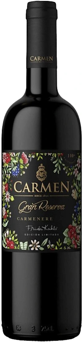 CARMEN FRIDA KAHLO GRAN RESERVE CARMENERE 750ML