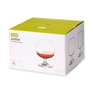 TRUE CRAWFORD SNIFTER GLASSES 4PK