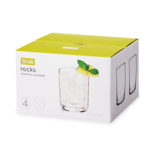 TRUE RICHMOND ROCKS GLASSES 4PK
