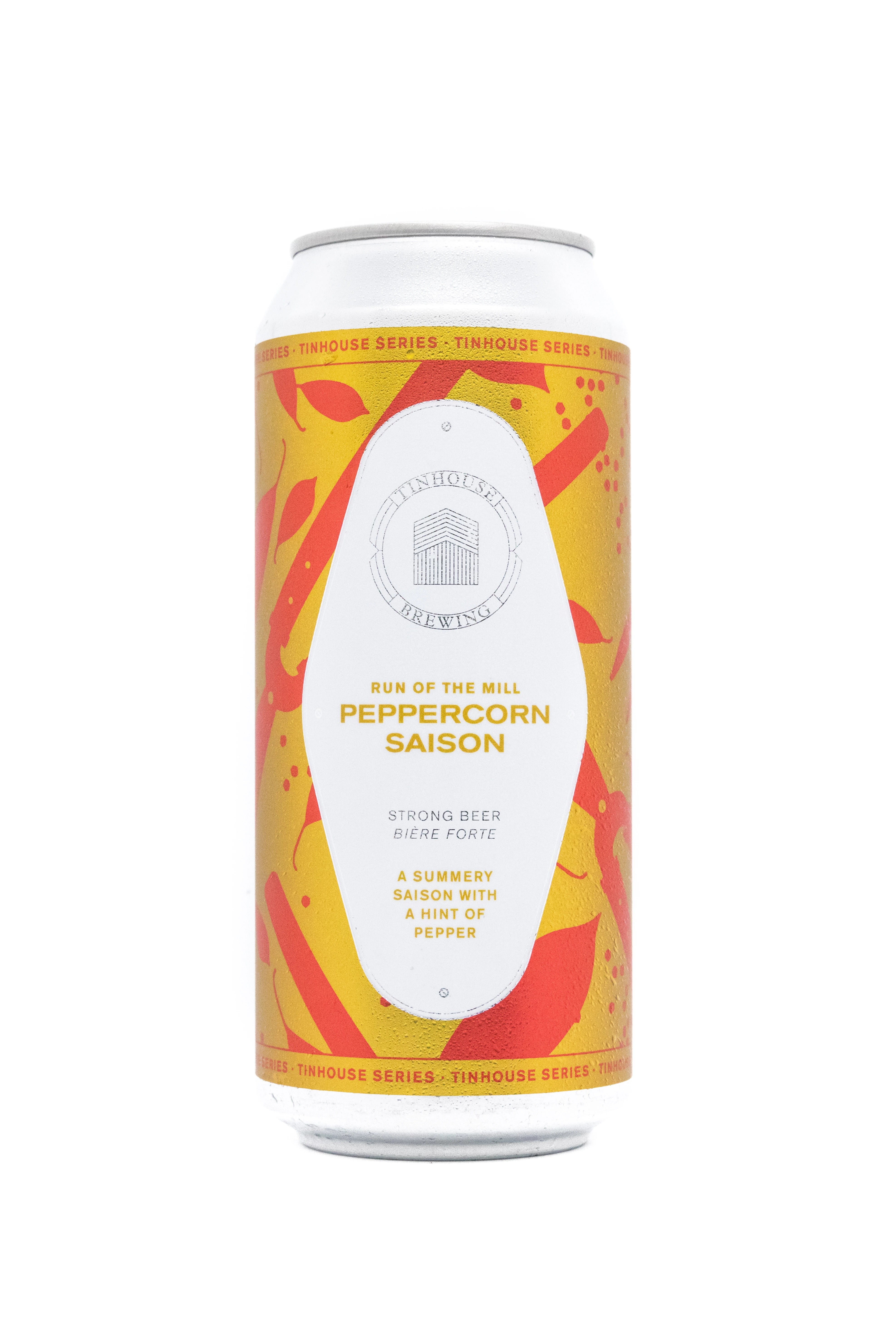 TINHOUSE RUN OF THE MILL PEPPERCORN SAISON 473ML 4PK CAN