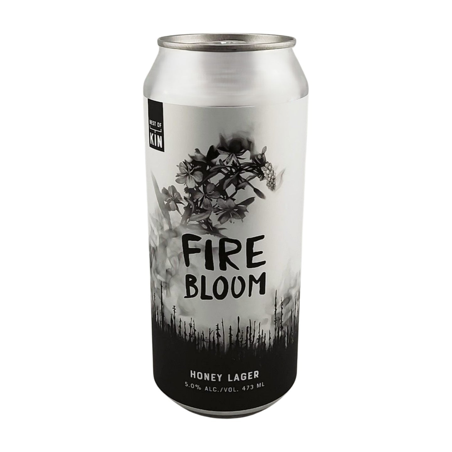 BEST OF KIN FIRE BLOOM HONEY LAGER 473ML 4PK CAN