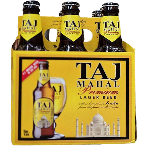 TAJ MAHAL PREMIUM INDIAN LAGER 330ML 6PK BTL