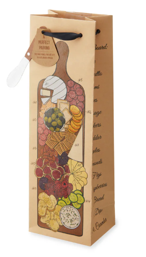 CAKEWALK CHARCUTERIE KRAFT WINE BAG