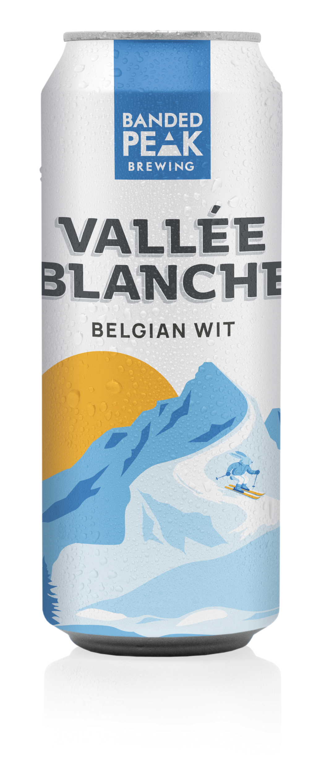 BANDED PEAK VALLEE BLANCHE BELGIAN WIT 473ML 4PK CAN