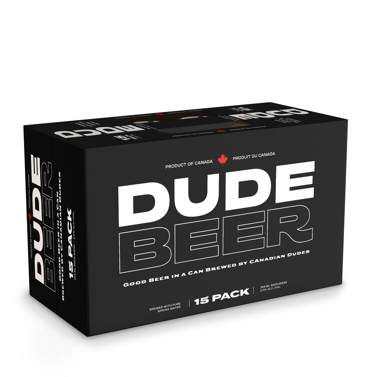 DUDE BEER 355ML 15PK CAN