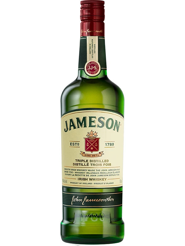 JAMESON IRISH WHISKEY 750ML