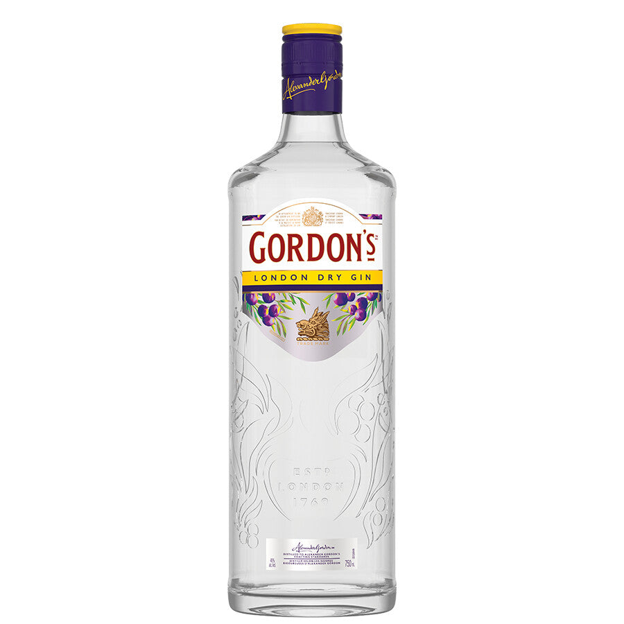 GORDONS LONDON DRY GIN 750ML