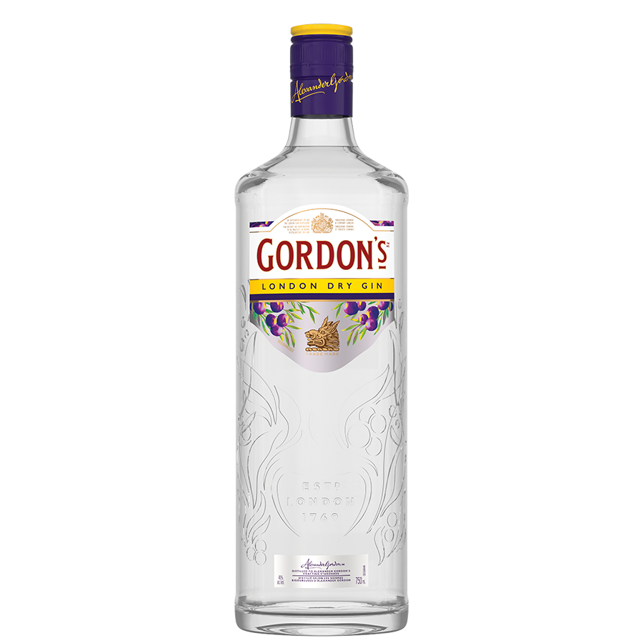 GORDONS LONDON DRY GIN 750ML