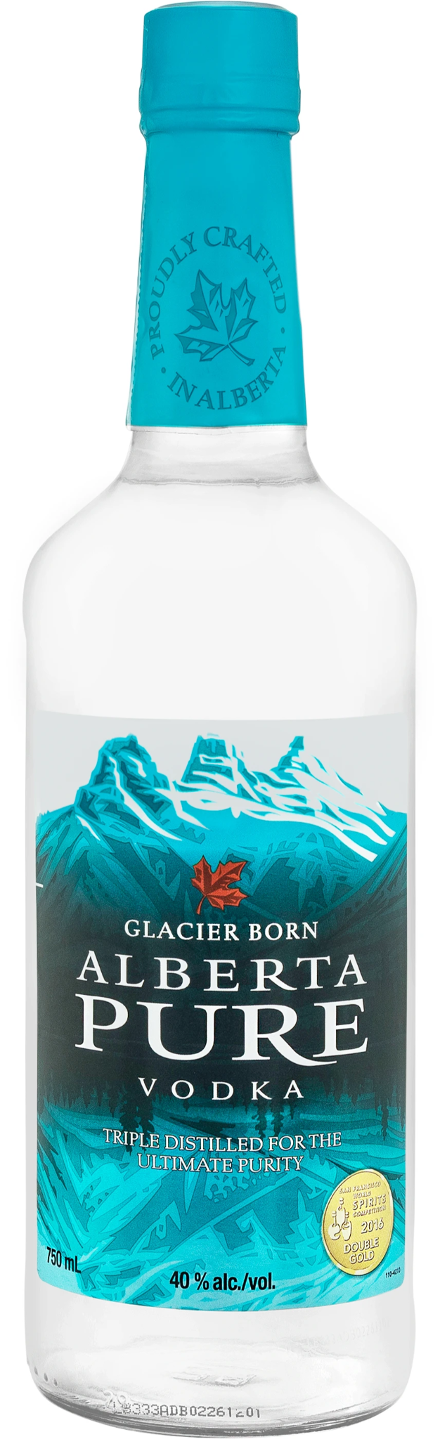 ALBERTA PURE VODKA 750ML