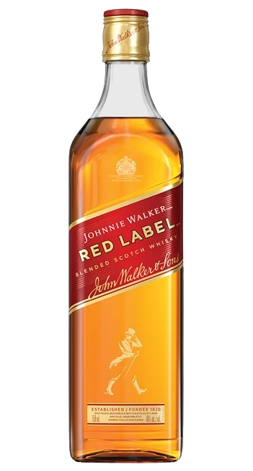 JOHNNIE WALKER RED LABEL SCOTCH WHISKY 750ML