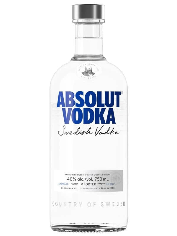ABSOLUT VODKA 750ML