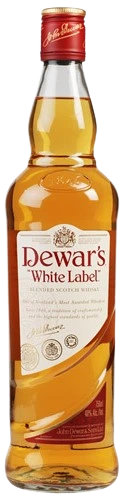 DEWARS WHITE LABEL BLENDED SCOTCH WHISKY 750ML