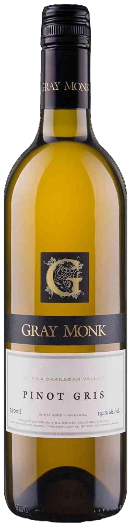 GRAY MONK PINOT GRIS 750ML @ Deerfoot Meadows [1000067]