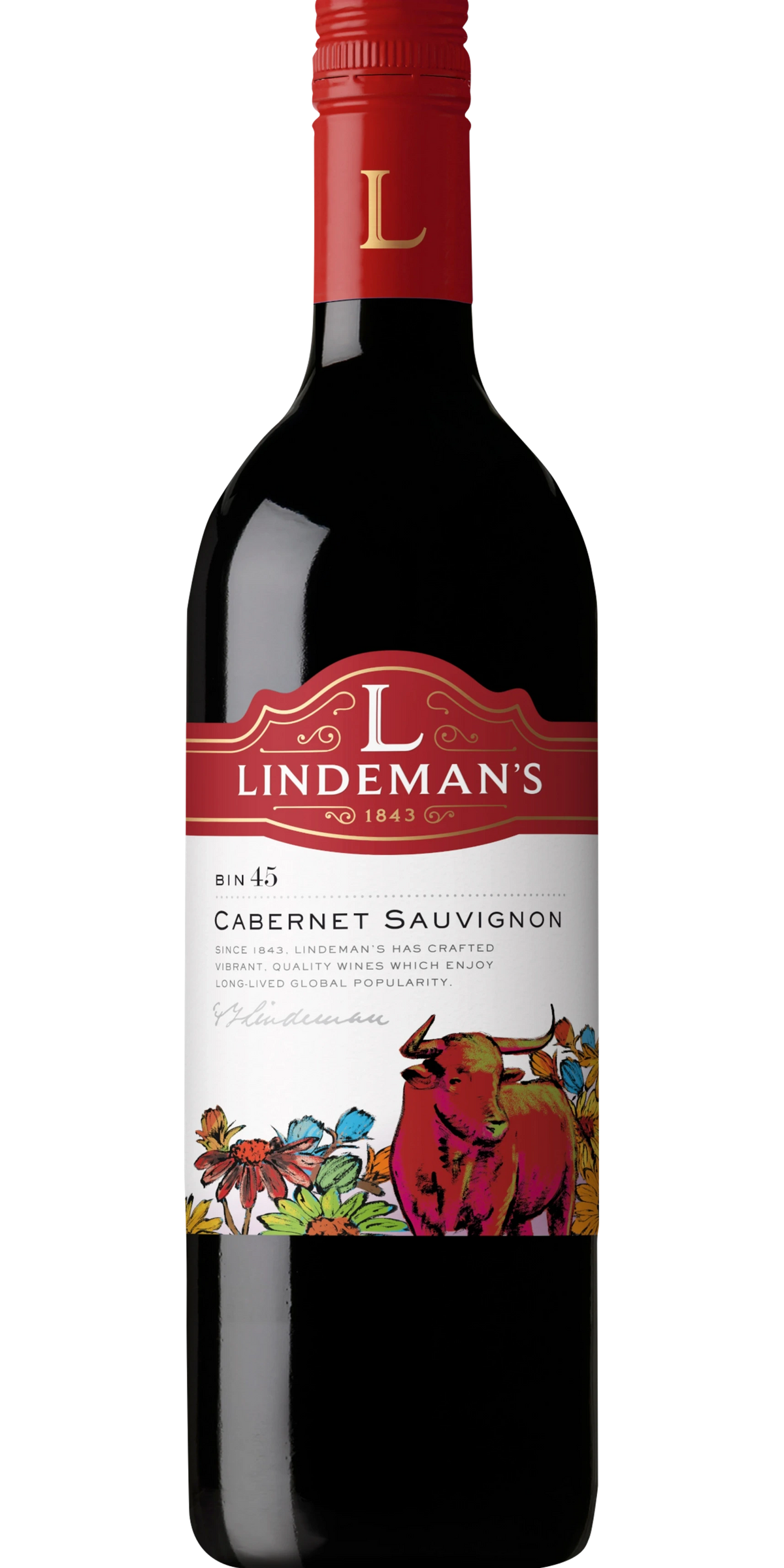 LINDEMANS BIN 45 CABERNET SAUVIGNON 750ML