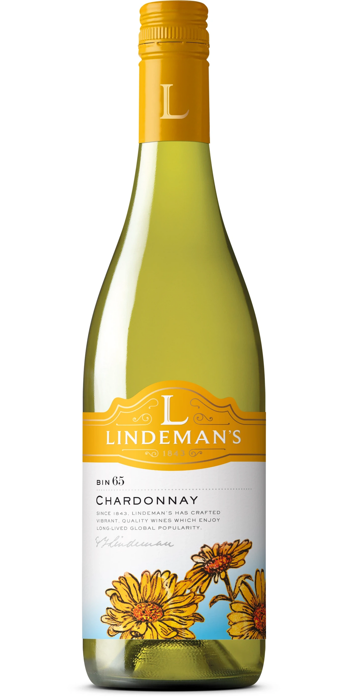 LINDEMANS BIN 65 CHARDONNAY 750ML @ Deerfoot Meadows [1000116]