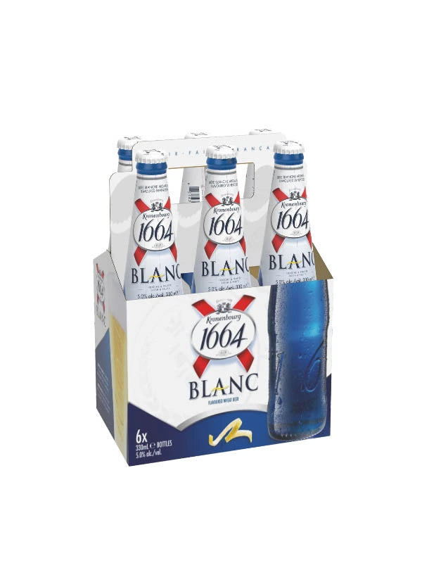KRONENBOURG 1664 BLANC 330ML 6PK BT