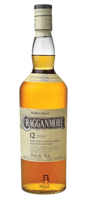 CRAGGANMORE 12YR SPEYSIDE SINGLE MALT SCOTCH 750ML