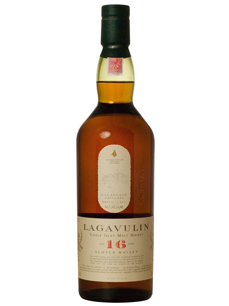 LAGAVULIN 16YR SINGLE MALT SCOTCH WHISKY 750ML