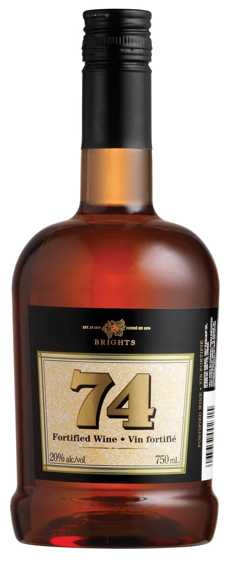 BRIGHTS 74 SHERRY 750ML @ Saskatoon [1000230]