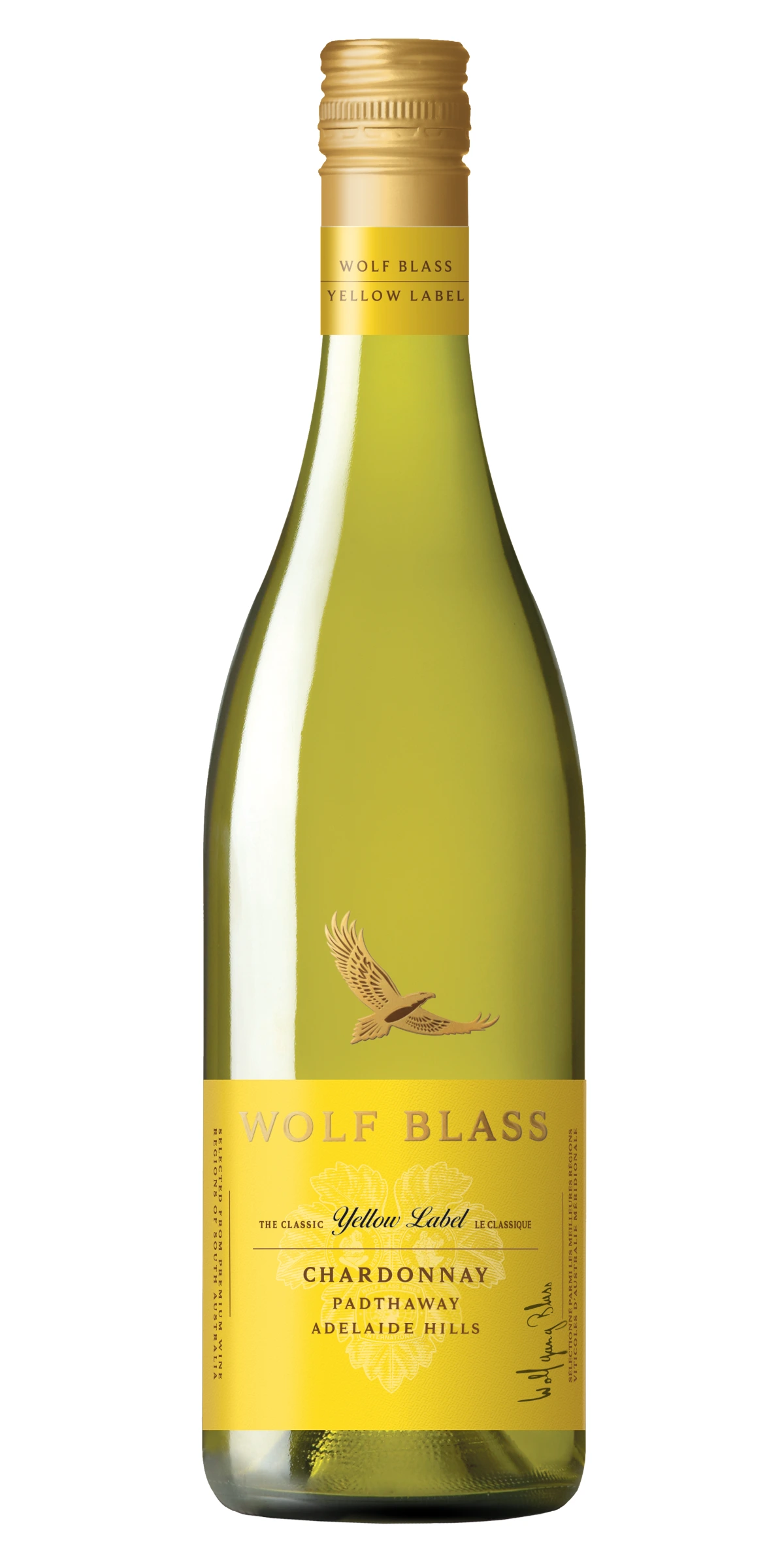 WOLF BLASS YELLOW LABEL CHARDONNAY 750ML