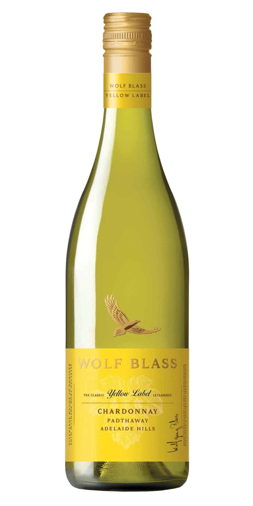 WOLF BLASS YELLOW LABEL CHARDONNAY 750ML