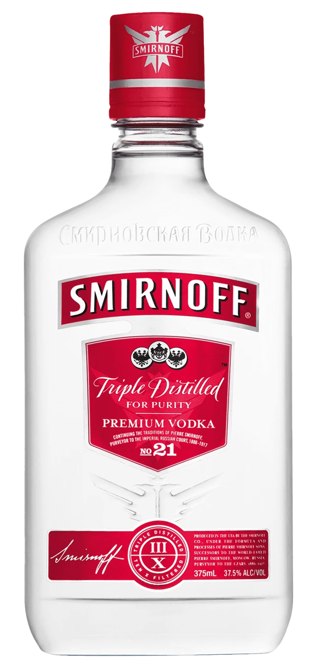 SMIRNOFF VODKA 375ML @ Airdrie [1000266]
