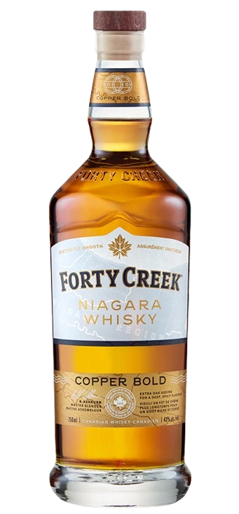 FORTY CREEK COPPER BOLD CANADIAN WHISKY 750ML