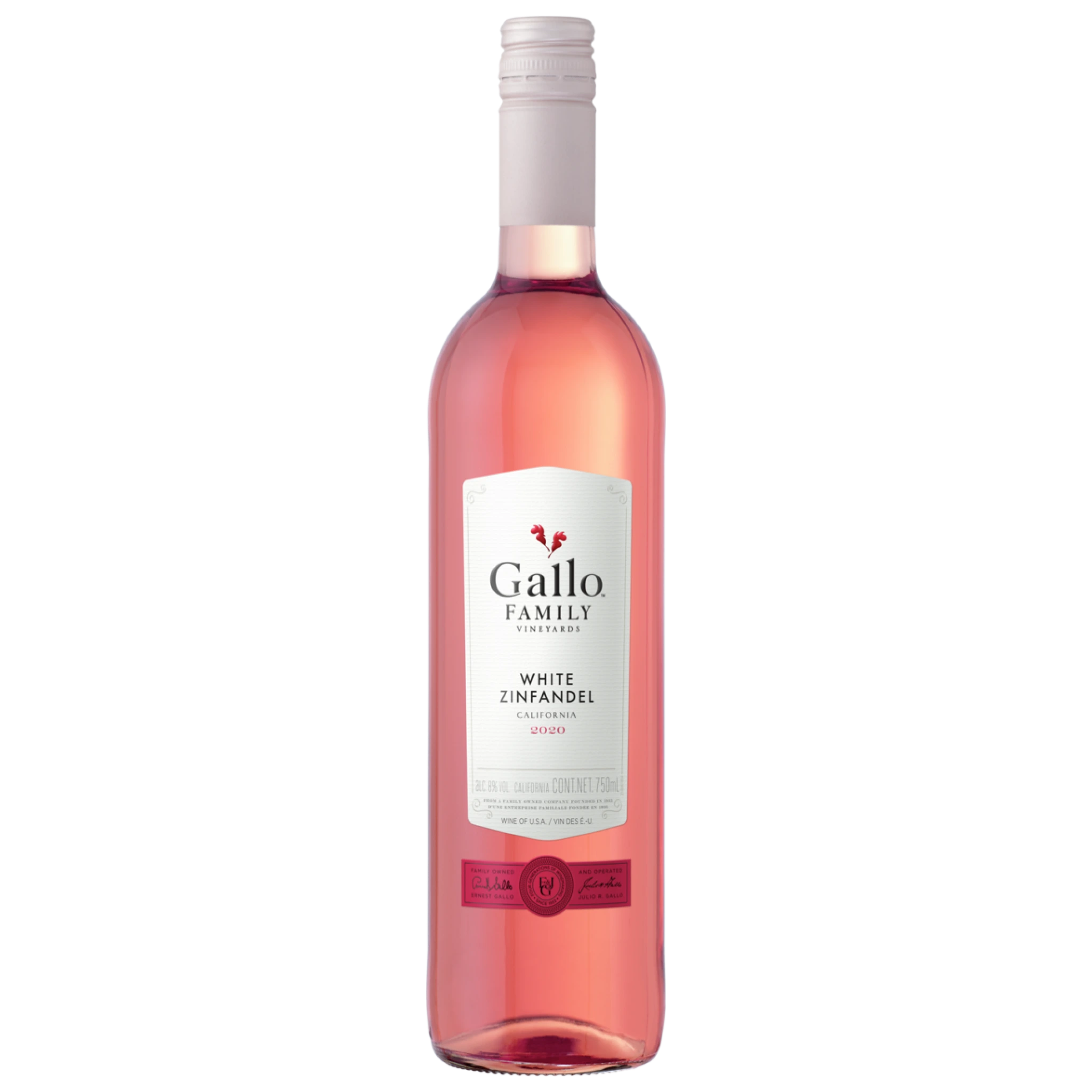 E&J GALLO WHITE ZINFANDEL 750ML
