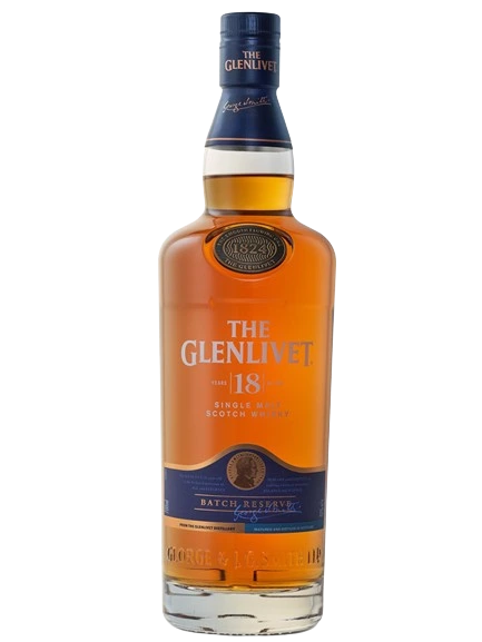 GLENLIVET 18YR SINGLE MALT SCOTCH WHISKY 750ML