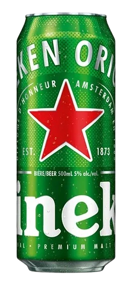 HEINEKEN LAGER 500ML CAN