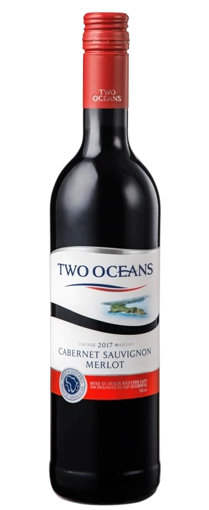 TWO OCEANS CABERNET MERLOT 750ML