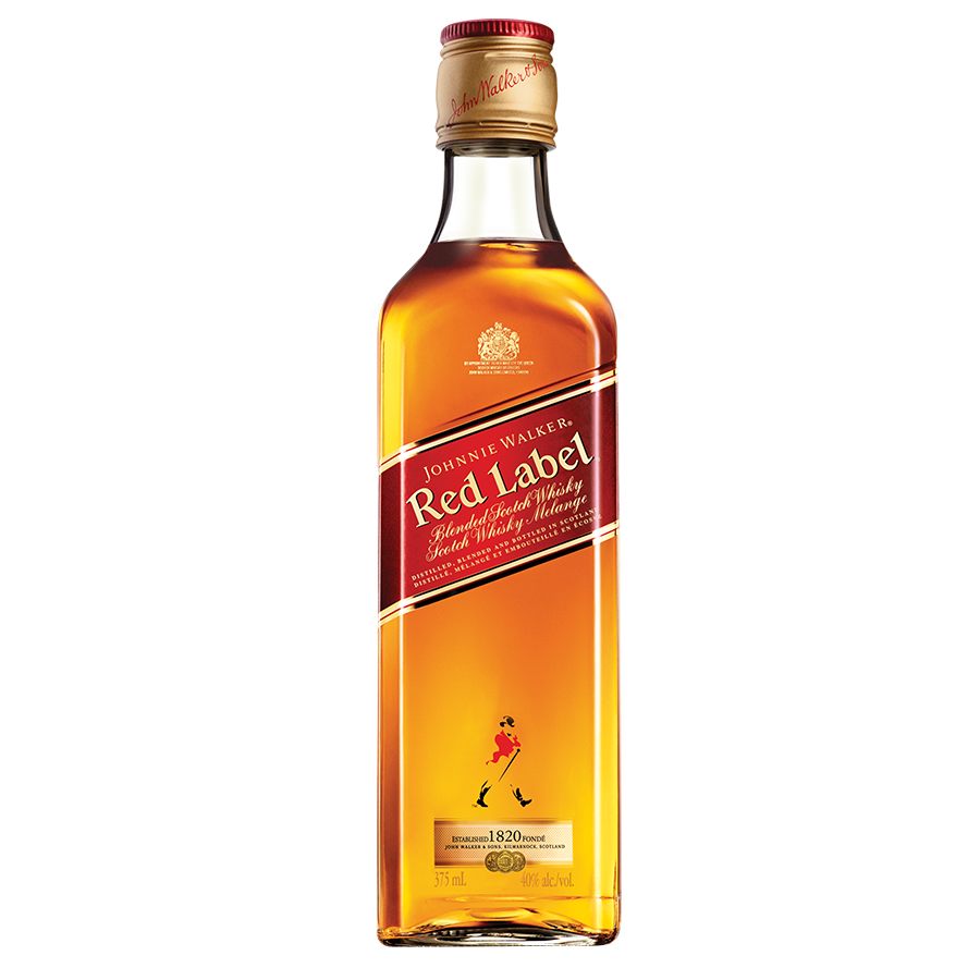 JOHNNIE WALKER RED LABEL SCOTCH WHISKY 375ML