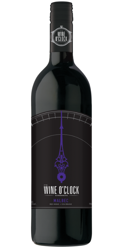 WINE O CLOCK MALBEC 750ML @ MacTaggart [1000461]