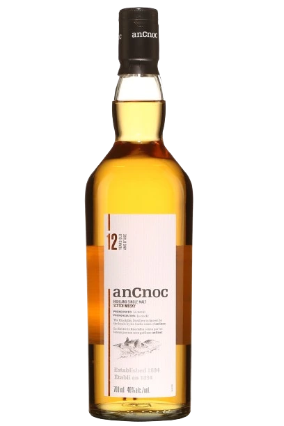 ANCNOC 12YR SINGLE MALT SCOTCH WHISKY 700ML