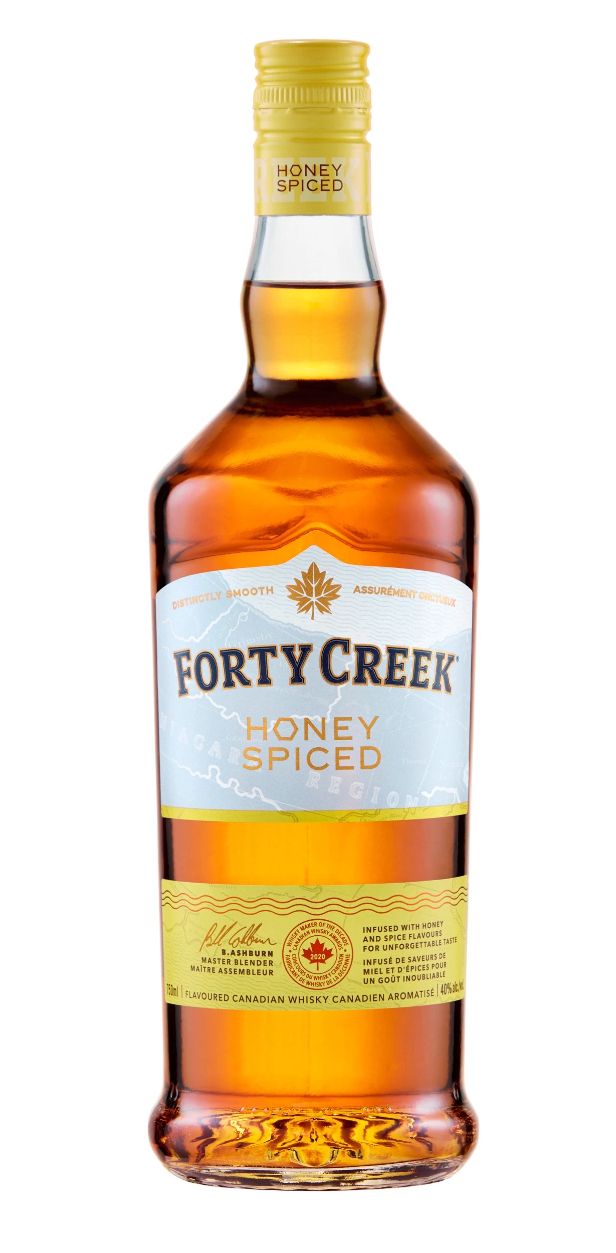 FORTY CREEK HONEY SPICED WHISKY 750ML
