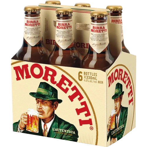 BIRRA MORETTI 330ML 6PK BT