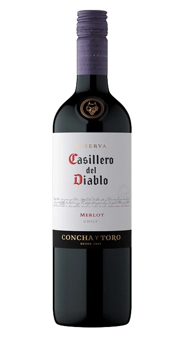 CASILLERO DEL DIABLO MERLOT 750ML @ Deerfoot Meadows [1000562]