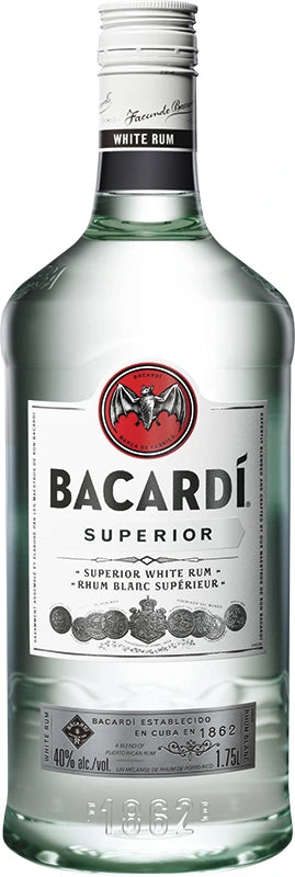 BACARDI WHITE RUM 1.75L
