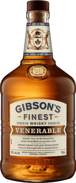 GIBSONS FINEST RARE 18YR 750ML